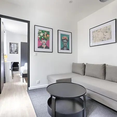 Apartament Charming 1br In Heart Of 10th Paryż