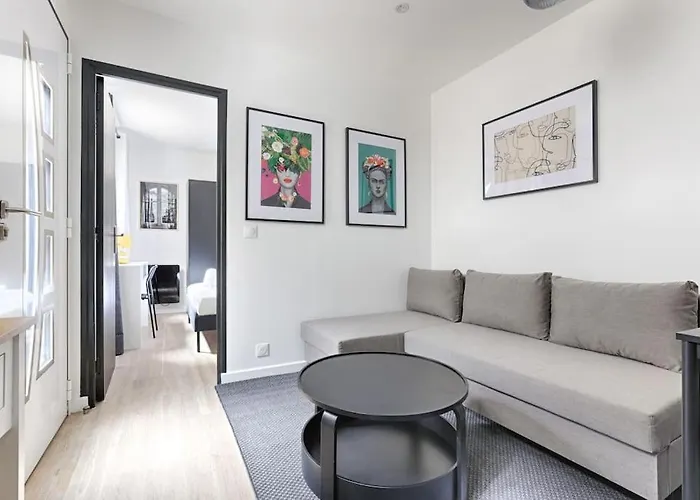 Lägenhet Charming 1br In Heart Of 10th Paris